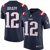 Nike Men & Women & Youth Patriots 12 Tom Brady Navy Blue Color Rush Limited Jersey,baseball caps,new era cap wholesale,wholesale hats